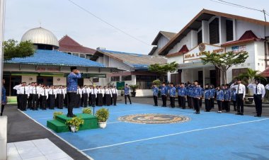 Perkuat Komitmen Kebangsaan, Pegawai Rutan Kelas I Surakarta Laksanakan Upacara Peringatan Ke-77 Hari Bela Negara